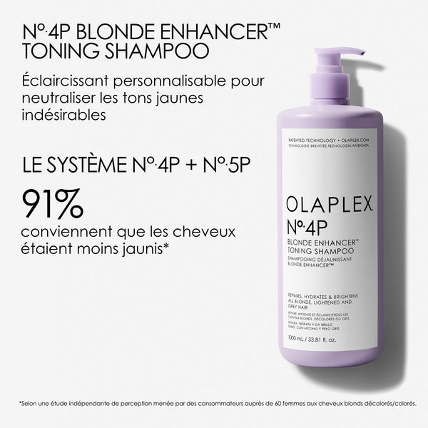 Nº.4P BLONDE ENHANCER™ TONING SHAMPOO LITER